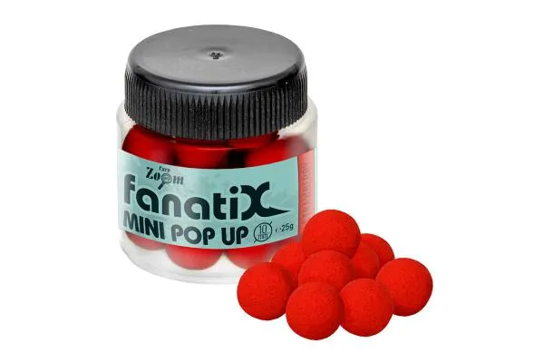 CarpZoom Fanati-X Mini Pop Up horogcsali, 10 mm, eper, 25 ...