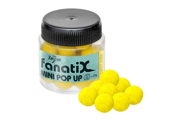 CarpZoom Fanati-X Mini Pop Up horogcsali, 10 mm, édes kuko...