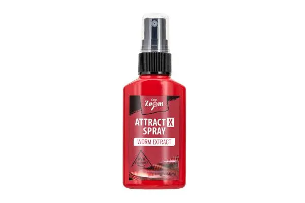 CarpZoom AttractX aroma spray, féreg kivonat, 50 ml