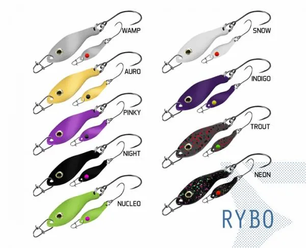 Villantó Delphin RYBO-0.5g TROUT Hook #8 Snap 00