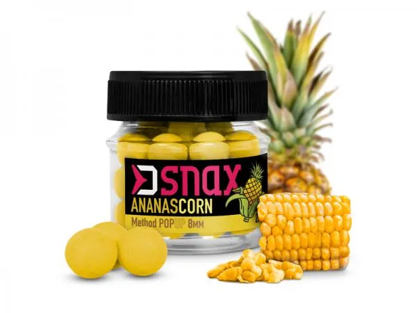 D SNAX POP csali 8mm 20g Kukorica-Ananász PopUp