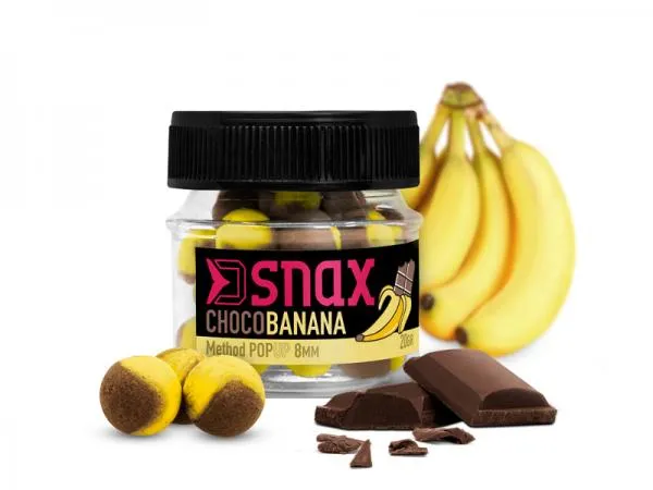 D SNAX POP csali 12mm/20g-Csokoládé-Banán