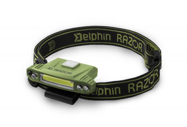 Delphin RAZOR USB UC fejlámpa-