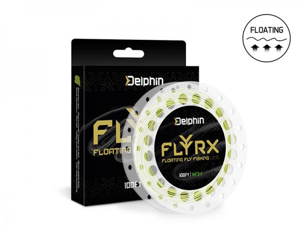 Delphin FLYRX fonott legyezőzsinór-WF3-F / 100 FT