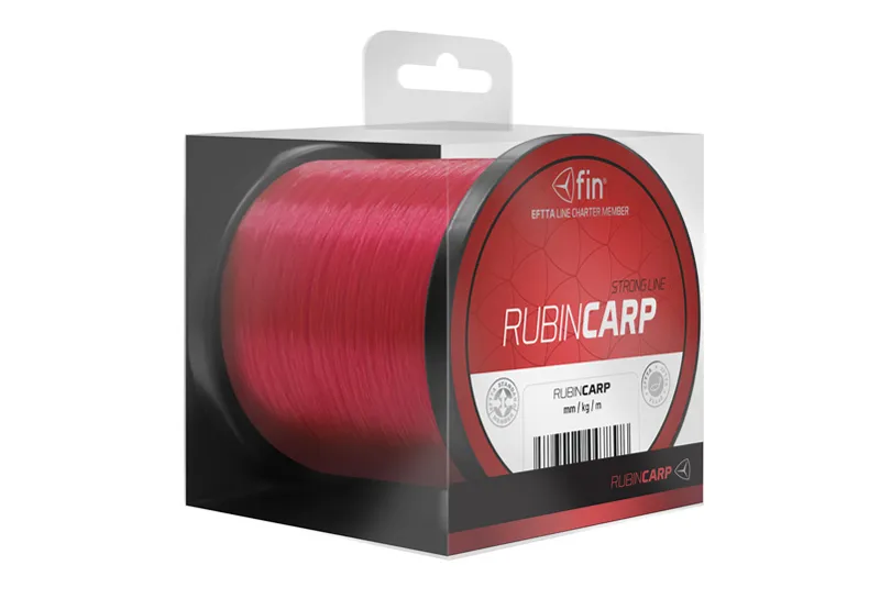 FIN RUBIN CARP monofil zsinór 300m / piros-0,28mm 14,8lbs