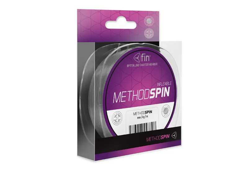 FIN METHOD SPIN monofil zsinór  150m/szürke-0,10mm