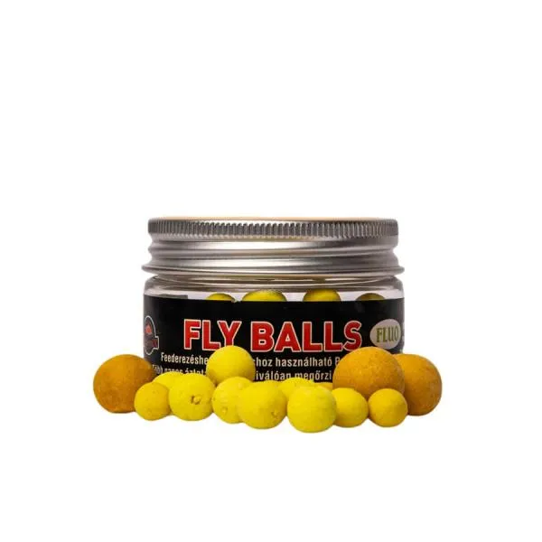 BETAMIX Kekszes fly balls fluo 8,10,14mm - 30g PopUp