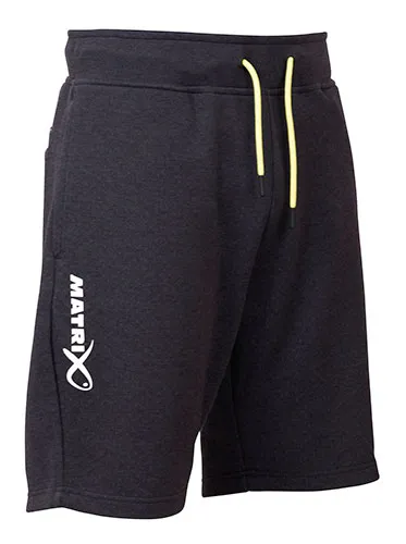 Matrix Minimal Black Marl Jogger Shorts XL rövidnadrág
