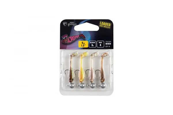 Fox Rage Ultra UV Micro Fry Loaded Lure Pack Micro Fry Mix...
