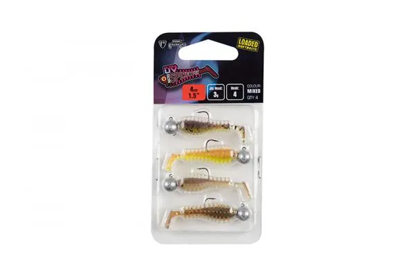 Fox Rage Ultra UV Micro Spikey Loaded Lure Pack Fry Mixed ...