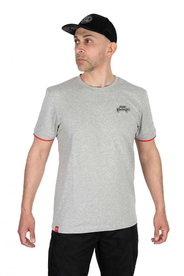 Fox Rage Voyager Tees világos szürke SMALL póló
