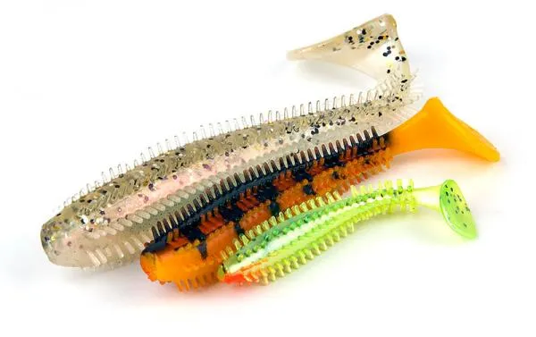 Fox Rage Spikey Shads Mixed Colours 9cm