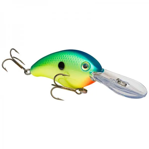 Strike King Pro Model Series 4 Chartreuse Sexy Shad - 11cm...