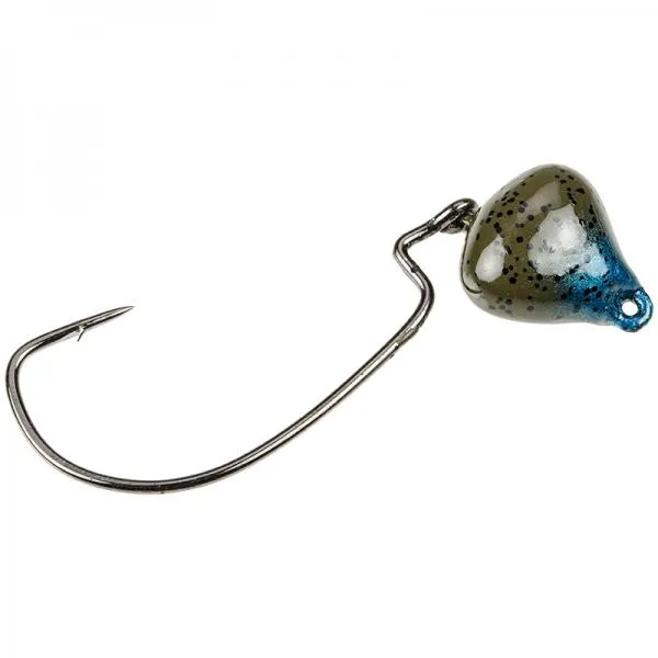 Strike King MD Jointed Structure Jig Head Black/Blue - 14....
