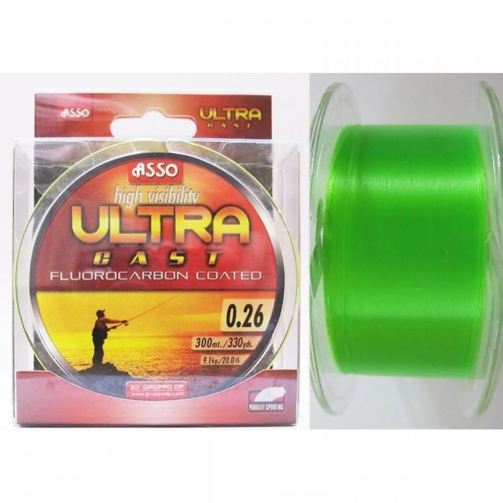 ASUC320 ASSO ULTRA CAST fluorocarbon zsinór 300M 0,20mm