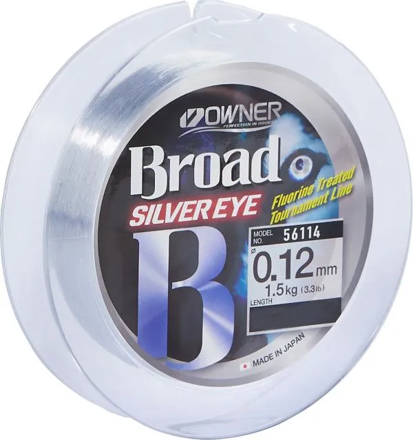 Balzer Owner Broad Silver Eye 150m 0,10mm monofil zsinór
