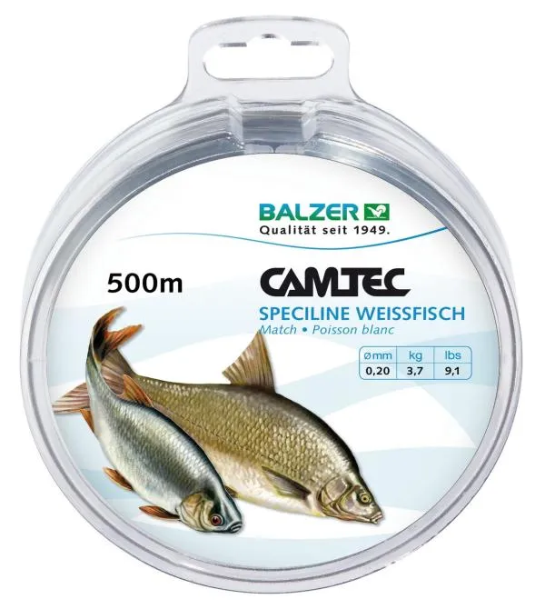 Balzer Camtec SpeciLine 500m 0,16mm világos szürke monofil...