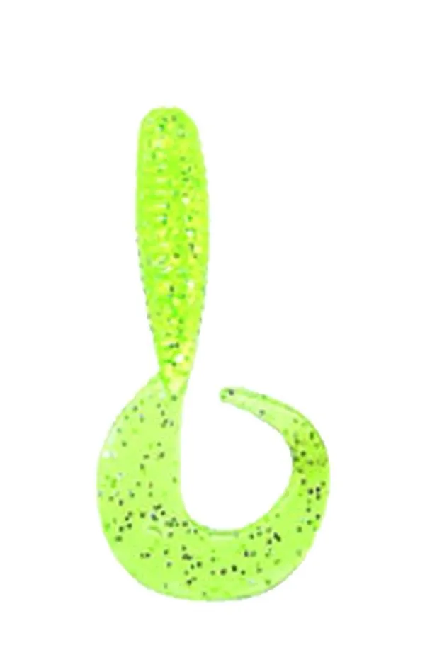 Balzer Mini Twister 3cm zöld gumicsali