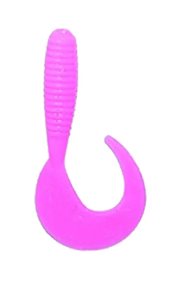 Balzer Mini Twister 3cm pink gumicsali