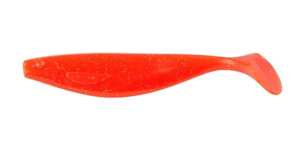 Balzer Shirasu SEA Ocean Shad Orange-Glitter 13cm gumicsal...