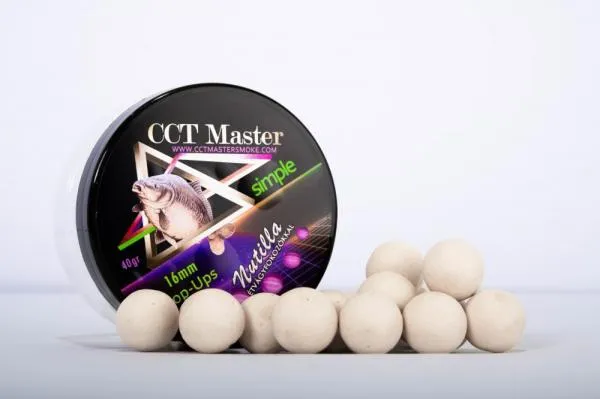 CCT Master Simple Pop-ups Mogyoró-Vanília (Nutilla) 16mm