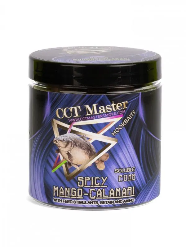 CCT Master Hookbaits Soluble Spicy Mango-Calamari (Fűszere...