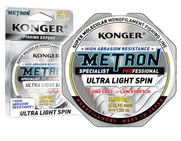 KONGER Metron Specialist Pro Ultra Light Spin 0.12mm/100m