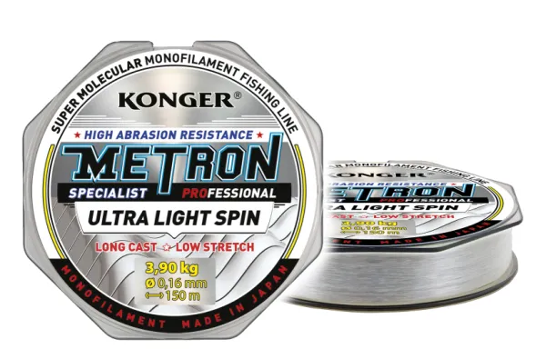 KONGER Metron Specialist Pro Ultra Light Spin 0.12mm/150m