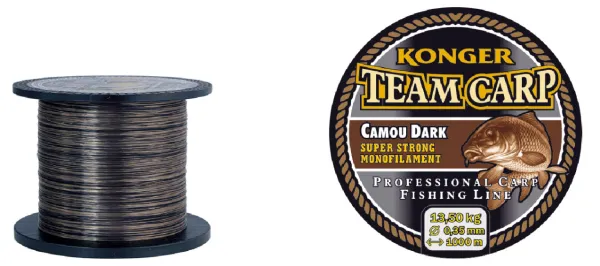 KONGER Team Carp Camou Dark 0.25mm/600m