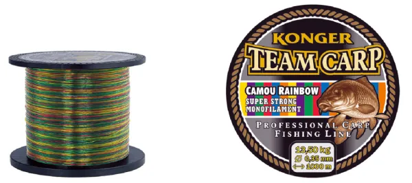 KONGER Team Carp Rainbow 0.25mm/1000m