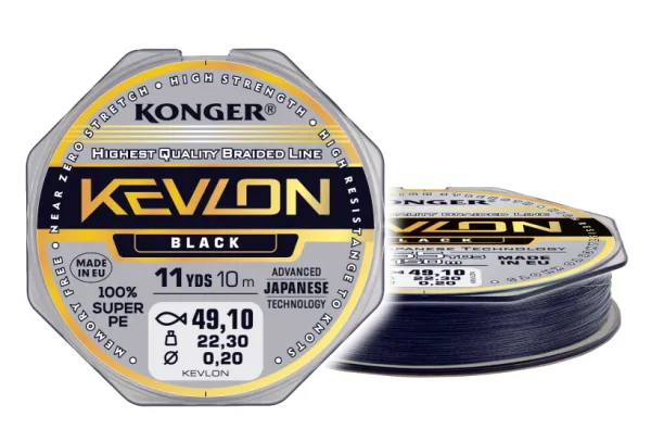 KONGER Kevlon Black X4 0.10/10m