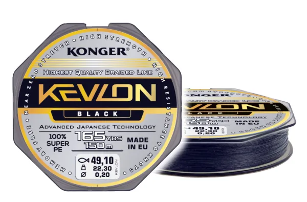 KONGER Kevlon Black X4 0.10/150m