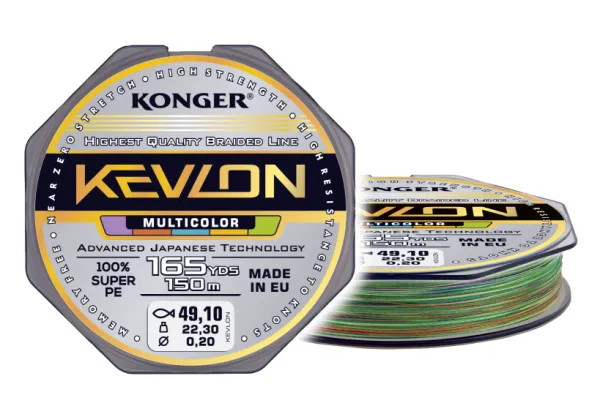 KONGER Kevlon Multicolor X4 0.12/150m