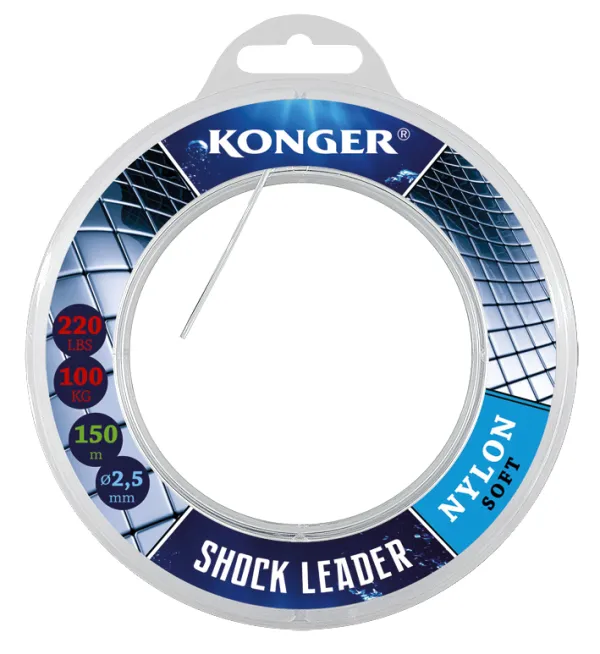 KONGER Shock Leader Triple Force 0,74mm 92lbs 50m