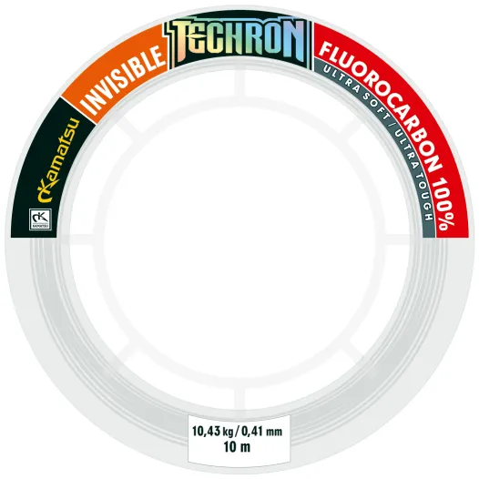 KAMATSU Techron Fluorocarbon 100% Hard Spinning Invisible ...