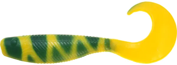 KONGER Shad Grub 8.9cm Green tiger