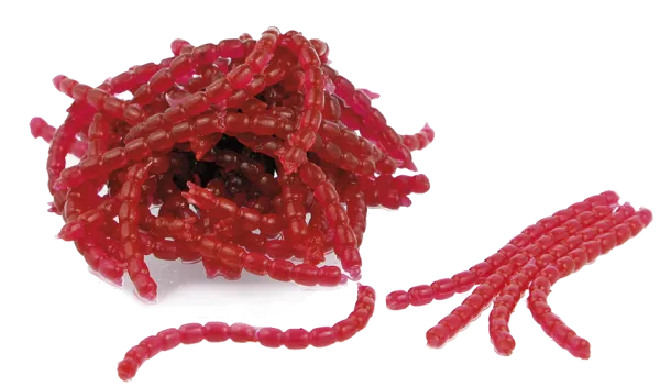 KONGER Bloodworm Artificial Soft Bait 10g 180 Shrimp Scent...