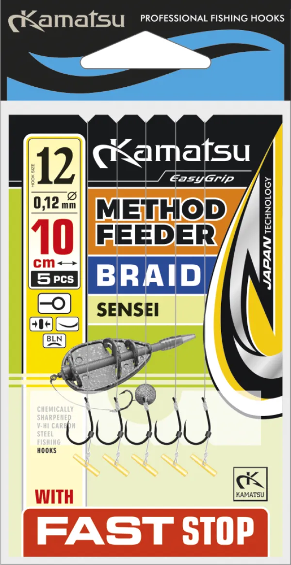 KAMATSU Method Feeder Braid Sensei 6 Fast Stop