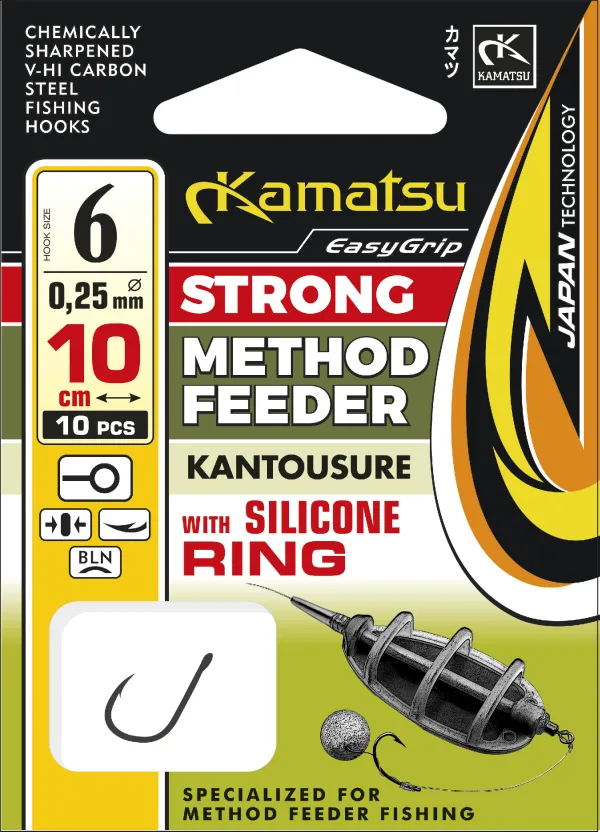 KAMATSU Method Feeder Strong Kantousure 6 with Silicone Ri...