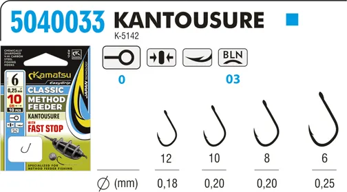 KAMATSU Method Feeder Classic Kantousure 6 Fast Stop