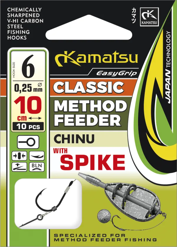 KAMATSU Method Feeder Classic Chinu 6 Spike