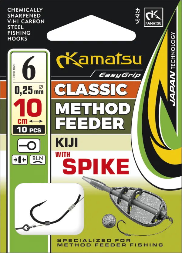 KAMATSU Method Feeder Classic Kiji 6 Spike