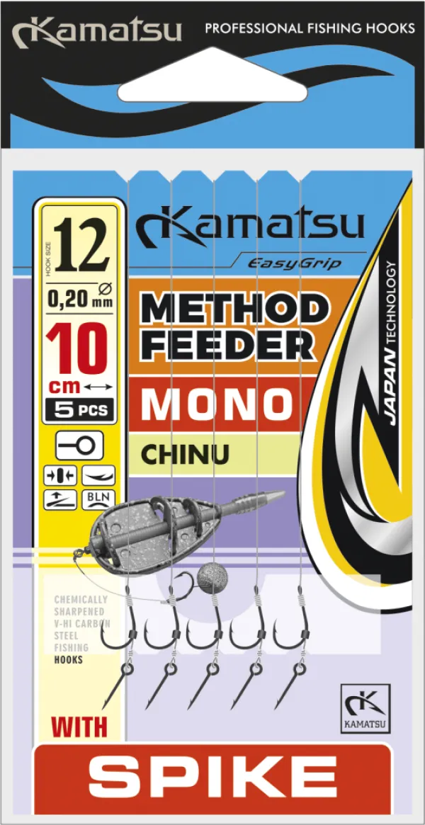 KAMATSU Method Feeder Mono Chinu 10 Spike