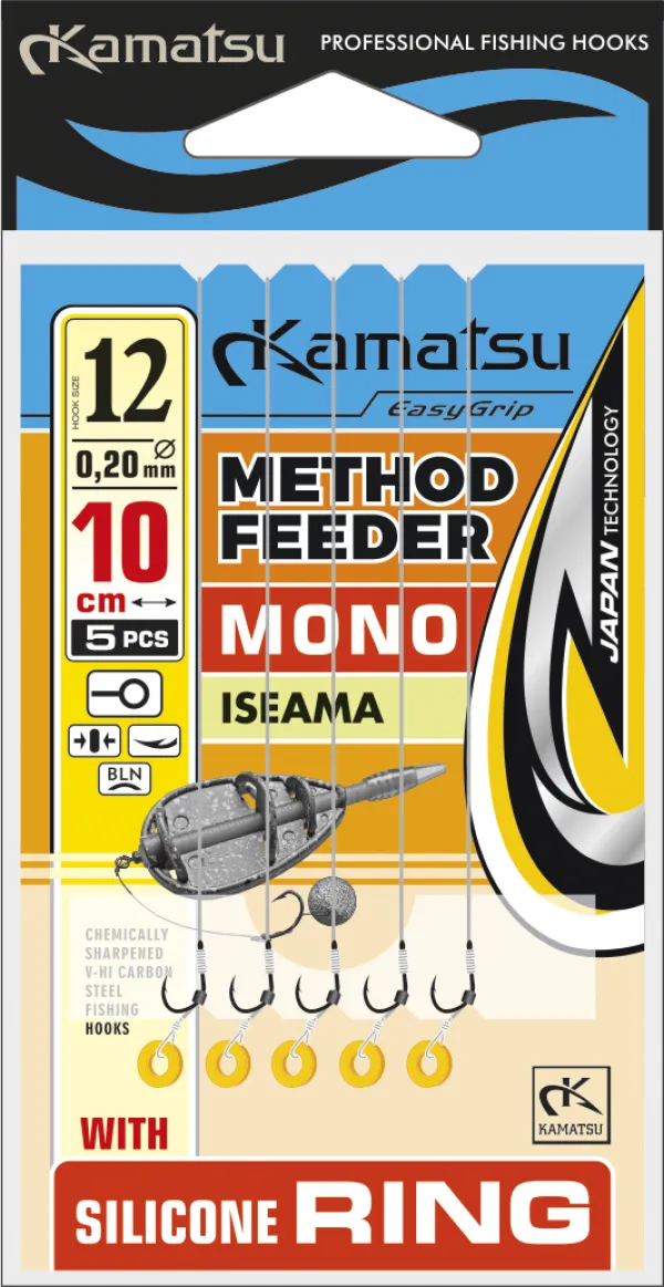 KAMATSU Method Feeder Mono Iseama 12 Silicone Ring