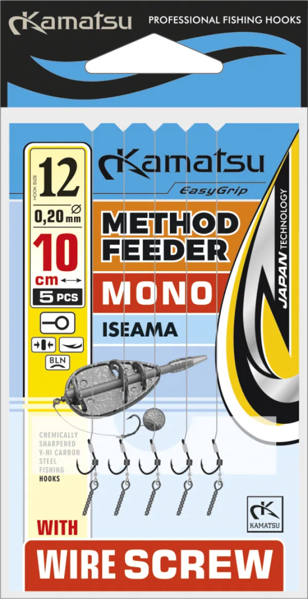 KAMATSU Method Feeder Mono Iseama 6 Wire Screw