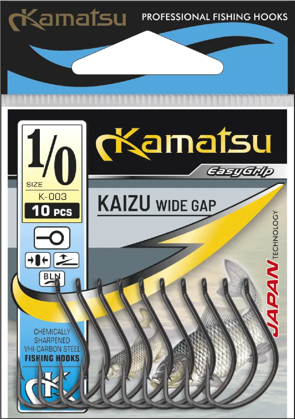KAMATSU Kamatsu Kaizu 2/0 Black Nickel Ringed
