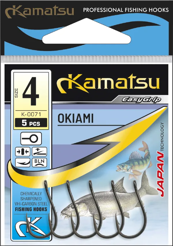KAMATSU Kamatsu Okiami 4 Black Nickel Ringed