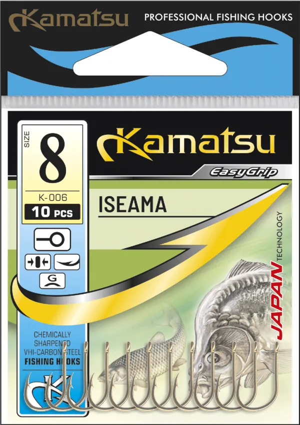 KAMATSU Kamatsu Iseama 6 Black Nickel Ringed