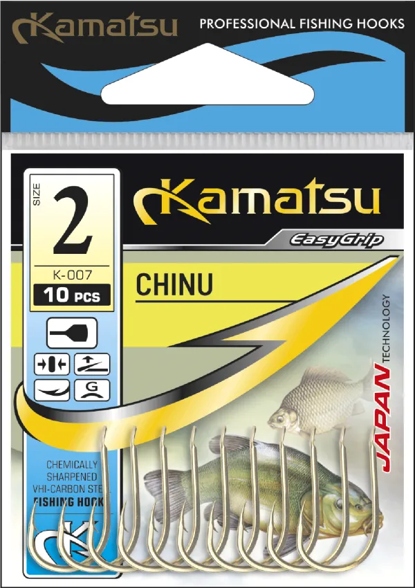 KAMATSU Kamatsu Chinu 2/0 Black Nickel Flatted