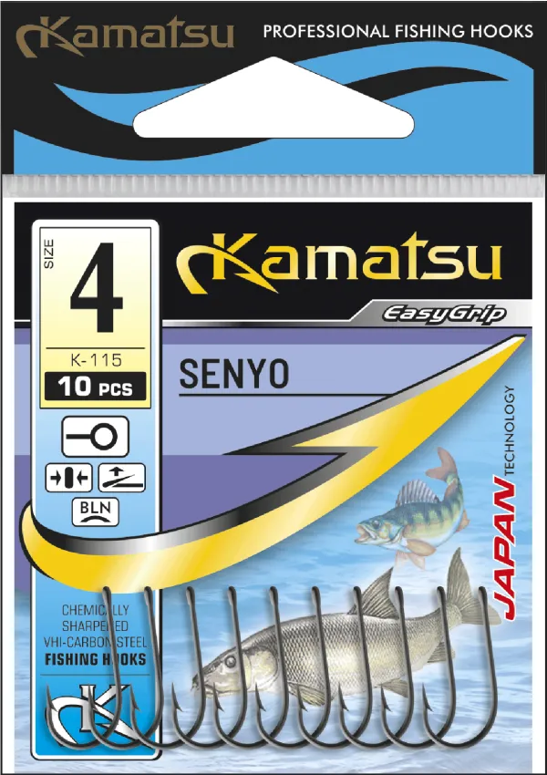 KAMATSU Kamatsu Senyo 12 Black Nickel Ringed